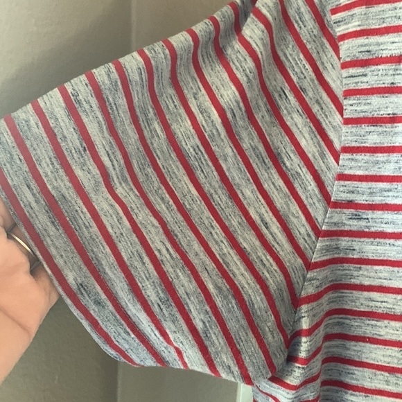 CAPE JUBY Striped Short Sleeve Polo Shirt - Picture 4 of 7